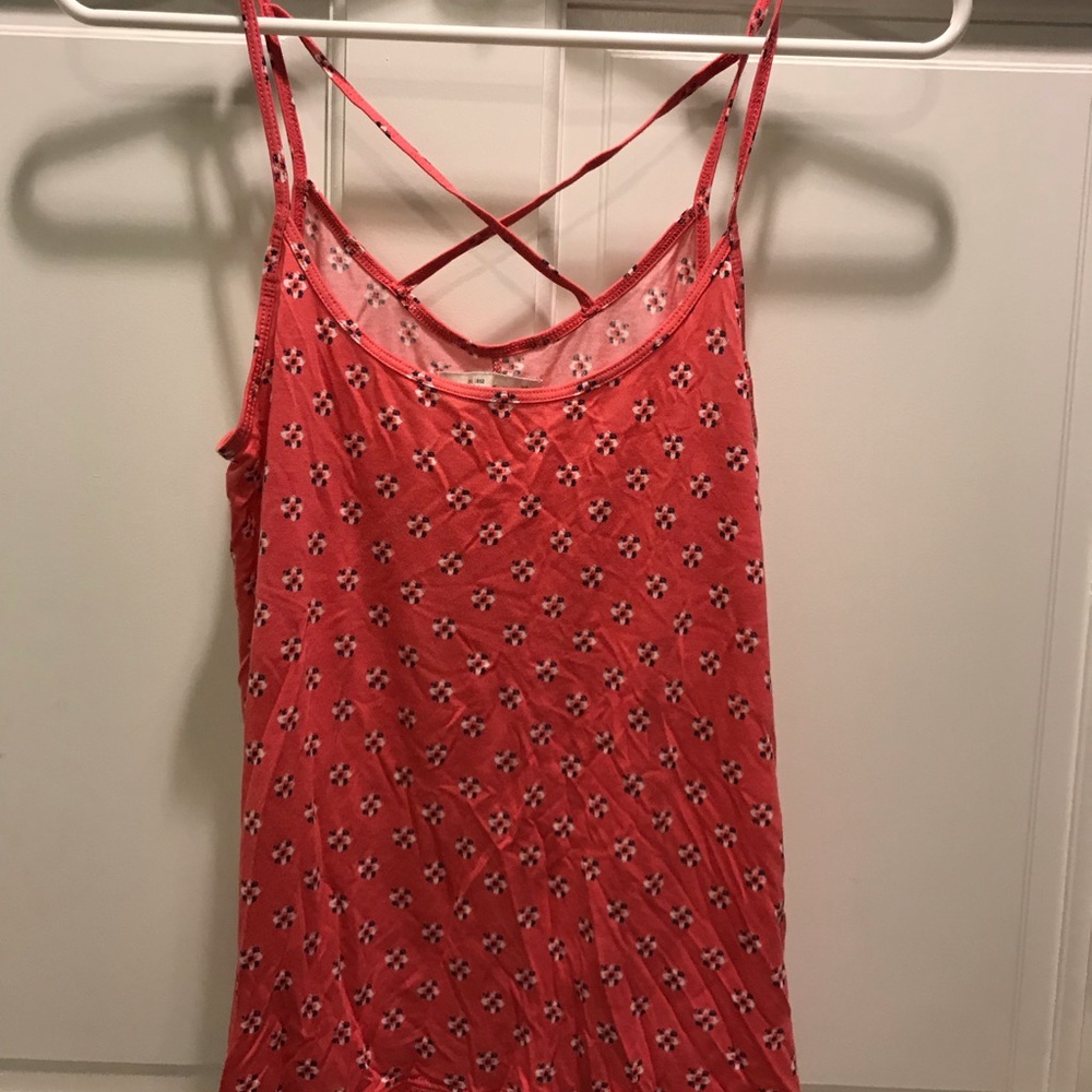 Pink tank top